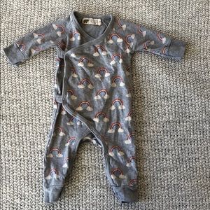 Monica & Andy rainbow bodysuit